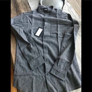 NWT Men’s Only & Sons mandarin collar shirt